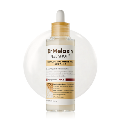 Peel Shot Glow White Rice Ampoule
